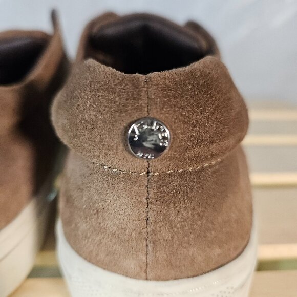 J/Slides NY Suede Slip-On Sneakers | Taupe | Size 6.5 - Picture 6 of 8